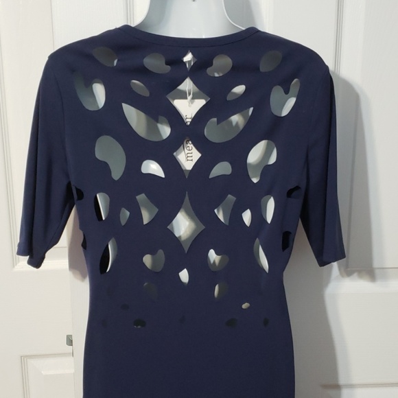 Women's cut out bodycon slim fit party dress M - Picture 3 of 4